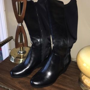 Naturalizer Wide calf Black Boots NWOB